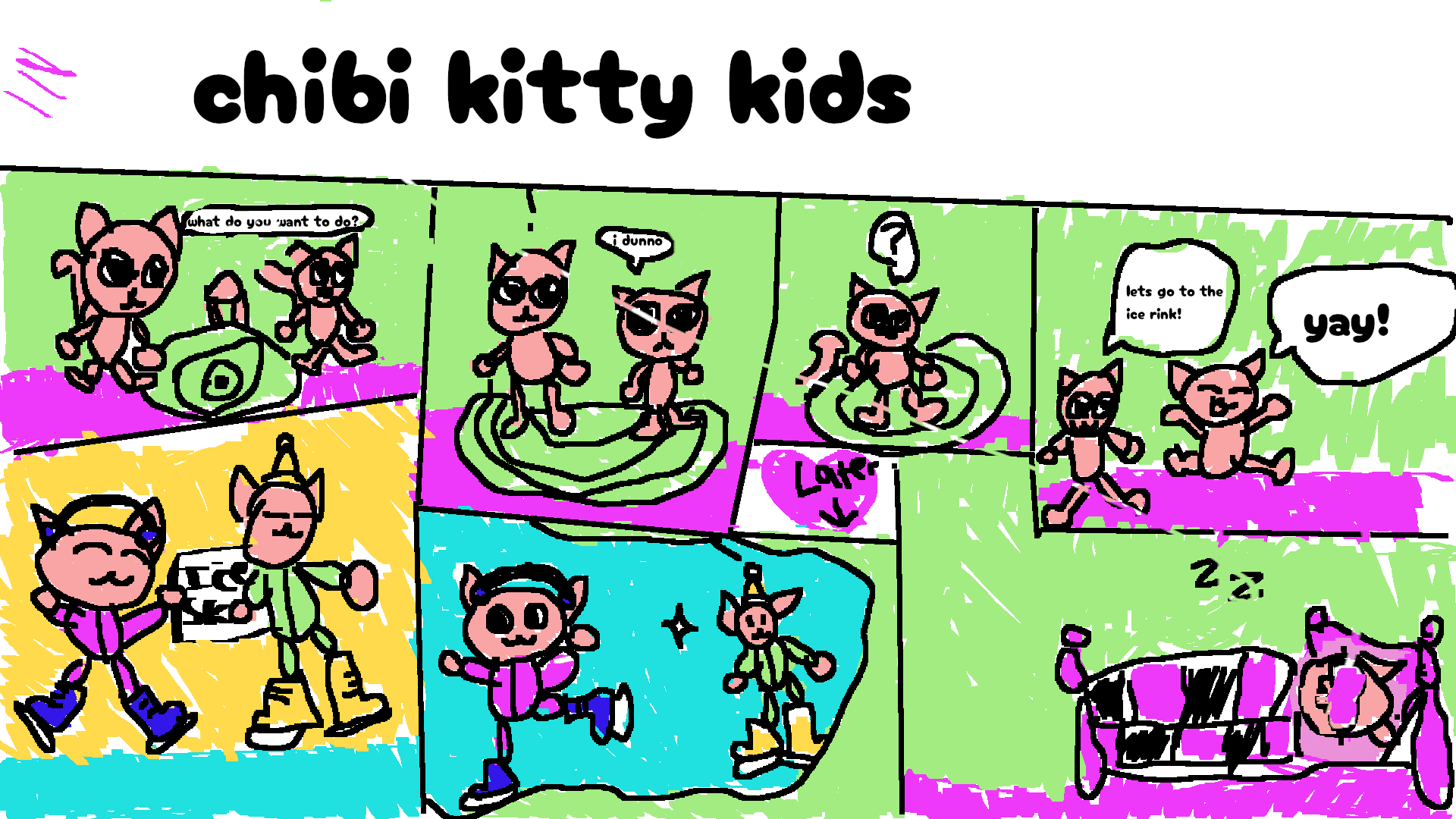 kitty-kids page 1
